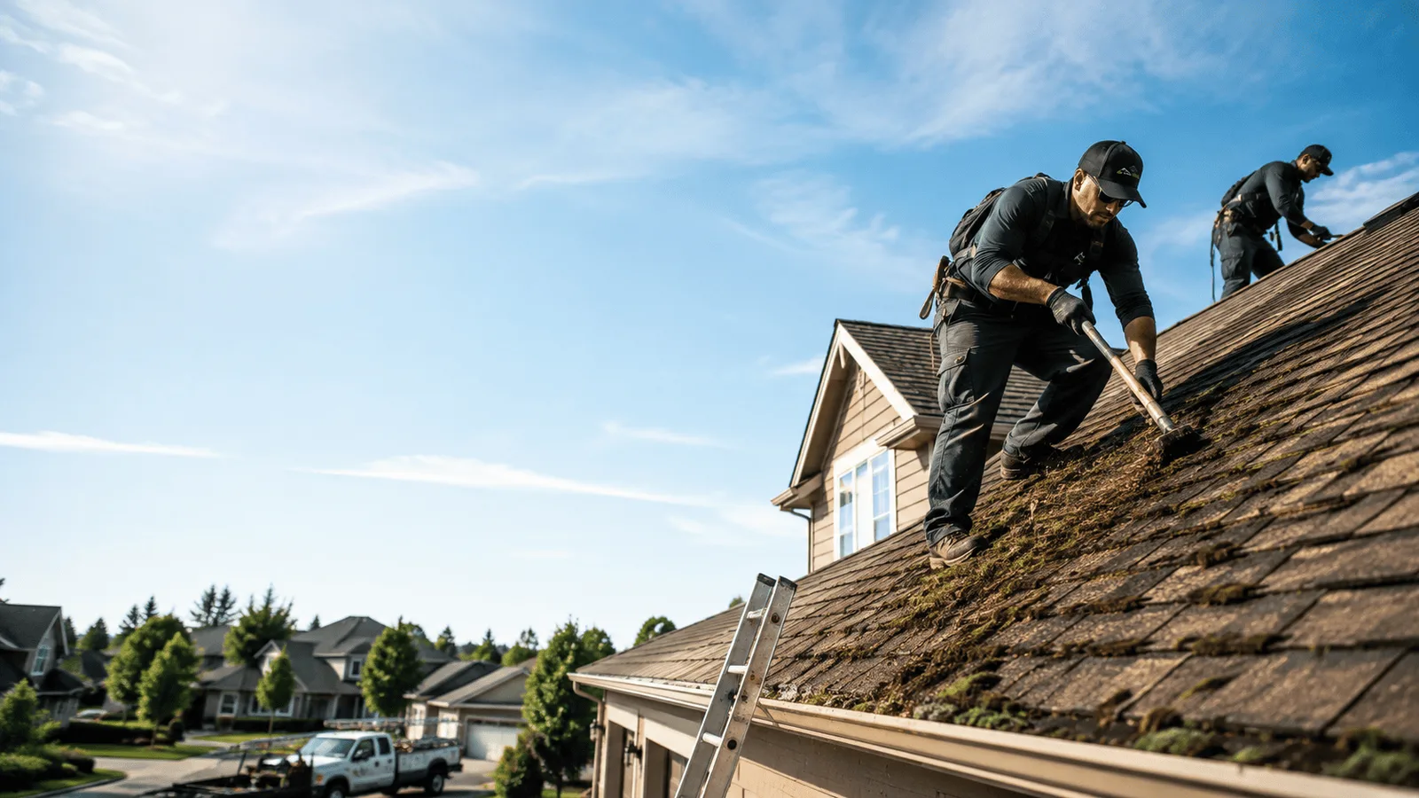 Roof Moss Removal in Big Bear Lake, CA near me